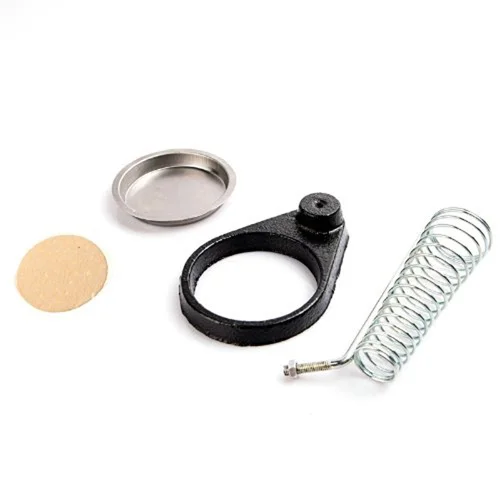 Soldering Iron Stand Holder Metal Weighted Base with Cleaning Pad