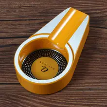 GALINER металлическая пепельница Портативный Открытый карманные пепельницы дома роскошный пепельницы лоток путешествия Cenicero для 1 Аксессуары для сигар