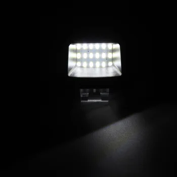 

6500K License Plate Light Set White Accessories Parts Auto Replacement
