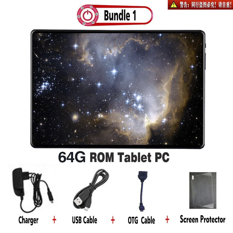 3G WCDMA Tablet Распродажа,, 6G+ 128 GB, закаленное стекло 2.5D, 10 дюймов, планшетный ПК, Android 9,0, 64/128GB rom, 1280*800, ips, 3g, 4G, LTE, планшет, 10, 10,1 дюймов+ подарки - Комплект: 3G WCDMA Tablet
