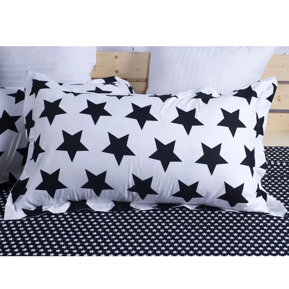 Новое постельное белье в черно-белую клетку queen/King size, пододеяльник+ простыня+ 2 наволочки+ шейный рулон+ 2 подушки, Комплект постельного белья из 7 предметов