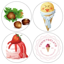  DIY Japanese Paper Washi Tapes Summer Ice cream Nut Masking Tapes Decorative Adhesive Tapes Scrapbook Stickers 15mm*10m Alideco 