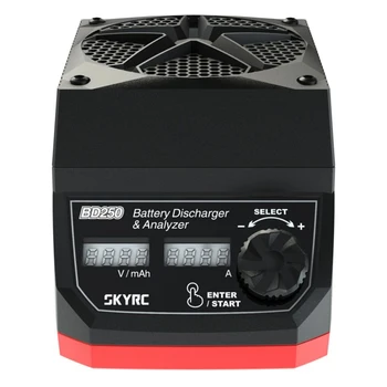 

SKYRC BD250 250W 35A Battery Discharger Analyzer Charger LiPo/LiHV/NiMH for RC Quadcopter Multicopter FPV Racing Drone Radiating