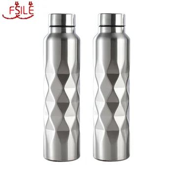 

1000ml Single-wall Stainless Steel Water Bottle (NOT Thermos) Gym Sport Bottles Portable BPA Free Cola Beer Drink Bottle