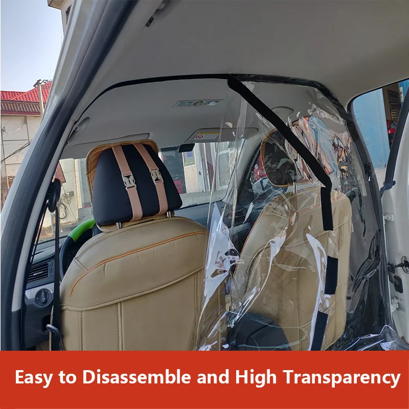 Car Protection Partition Screen Taxi Driver Cab Isolation Film