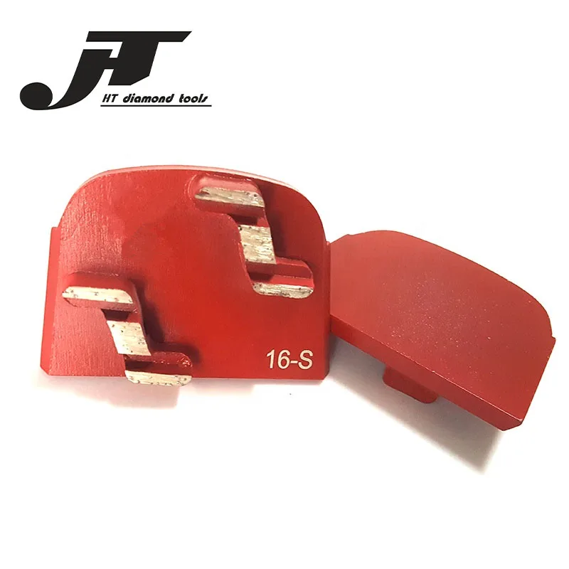 

12PCS Free Shipping Lavina Quick Lock Grinding Tools Diamond Grinding Pads with Two Z Shape Segments