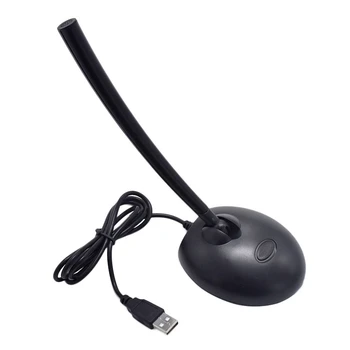 

Portable usb microphone microfone Mini Clip-on Omni-Directional Stereo USB Mic Microphone for PC Computer KTV web chat MSN SKYPE