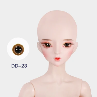 DBS 1/3 bjd кукла глазное яблоко 14 мм для 60 см bjd кукла, только глазное яблоко без куклы без головы - Цвет: DD-23
