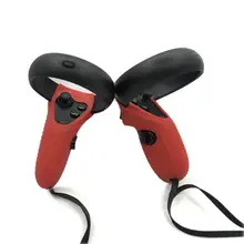 1 пара силикона VR Grip Обложка царапинам ударопрочный кожи для Oculus Quest/Rift S контроллер защитная кожа