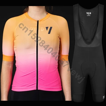 

VOID New Women Cycling Jersey Set Short Sleeve Clothes Quick Dry Pro Team MTB Bicycle Bike Road Riding Clothing Set Northwave
