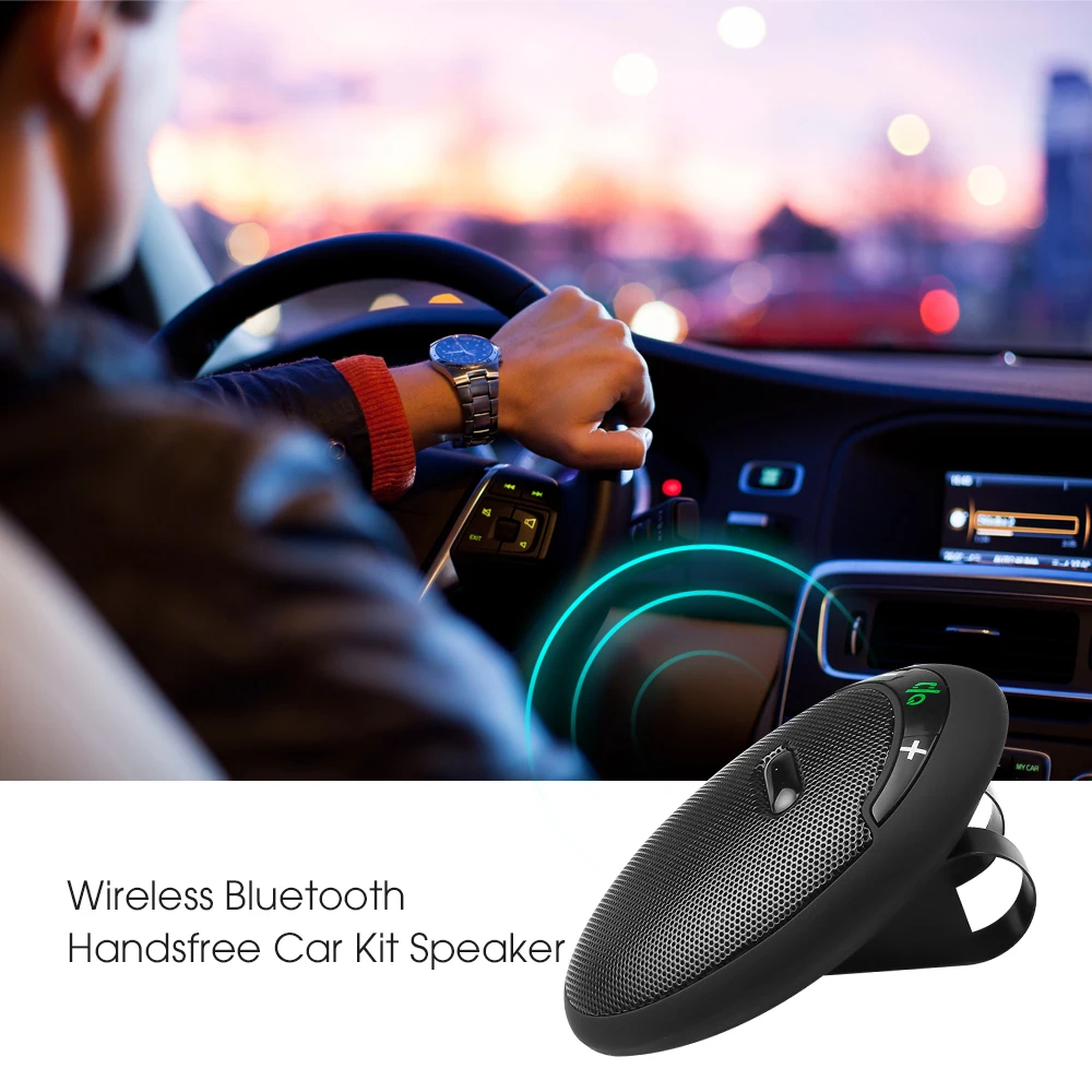 Беспроводной адаптер с Bluetooth приемник для гарнитуры для авто автомобильный динамик телефон MP3 музыкальный плеер черный для автомобиля комплект