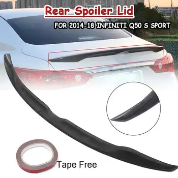 

Car Rear Trunk Boot Wing Spoiler for Infiniti Q50 Q50S 2013 2014 2015 2016 2017 2018