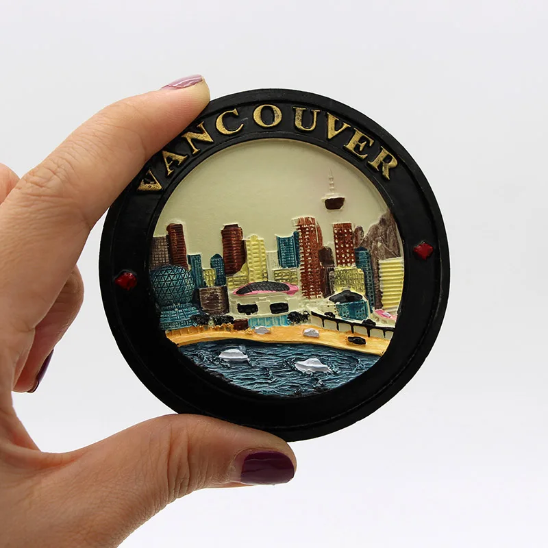 Refrigerator sticker fridge magnet world tourism souvenir