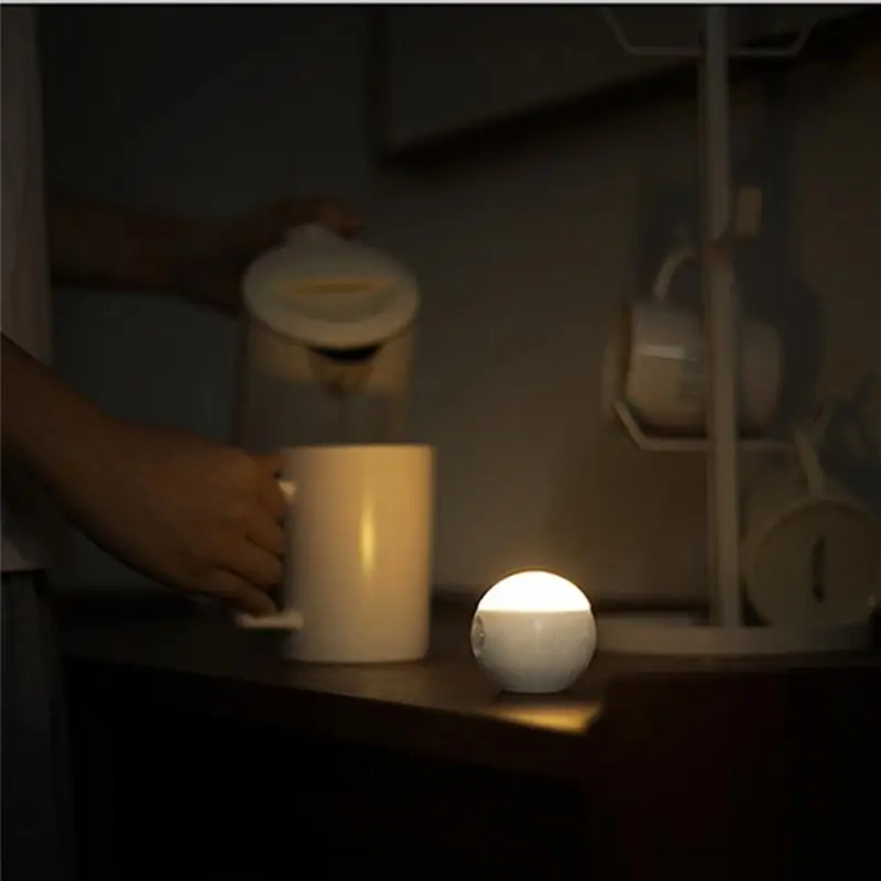  Sothing Sunny Smart Sensor Night Light Infrared Induction USB Charging Removable Night Lamp Smart H - 4000057420214