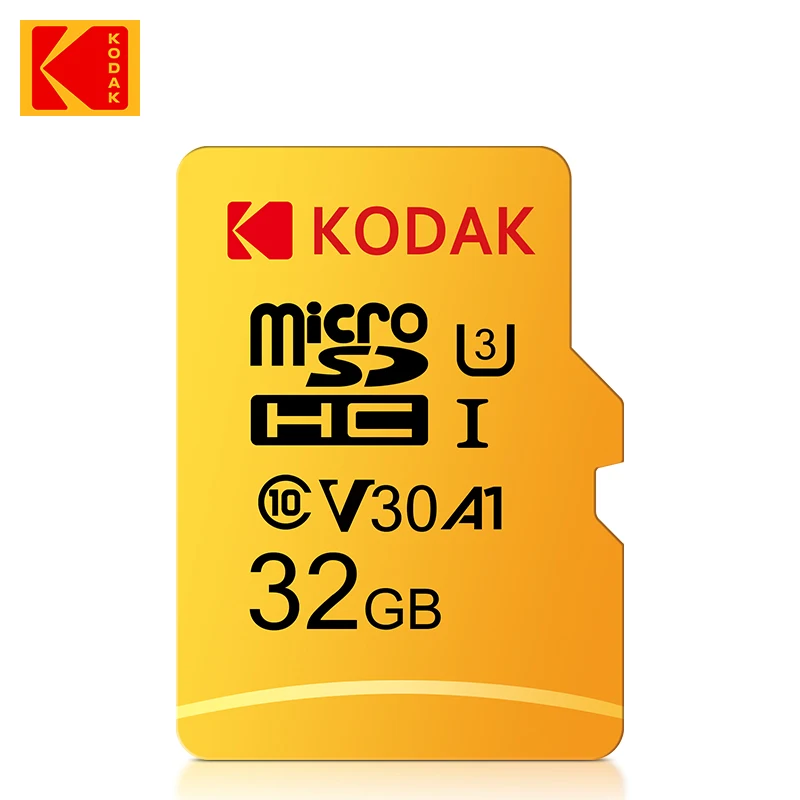 KODAK EVO PLUS Memory Card 256GB High Speed 100 MB/S Micro SD Class 10 U3 TF Cards UHS-I 128G 64GB 32GB Micro SD Card 