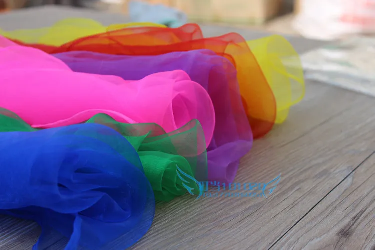 Раннее Образование марля платок Дети танец Ша Цзинь платок Ozzie все музыкальные инструменты реквизит учебные принадлежности цвет гольф