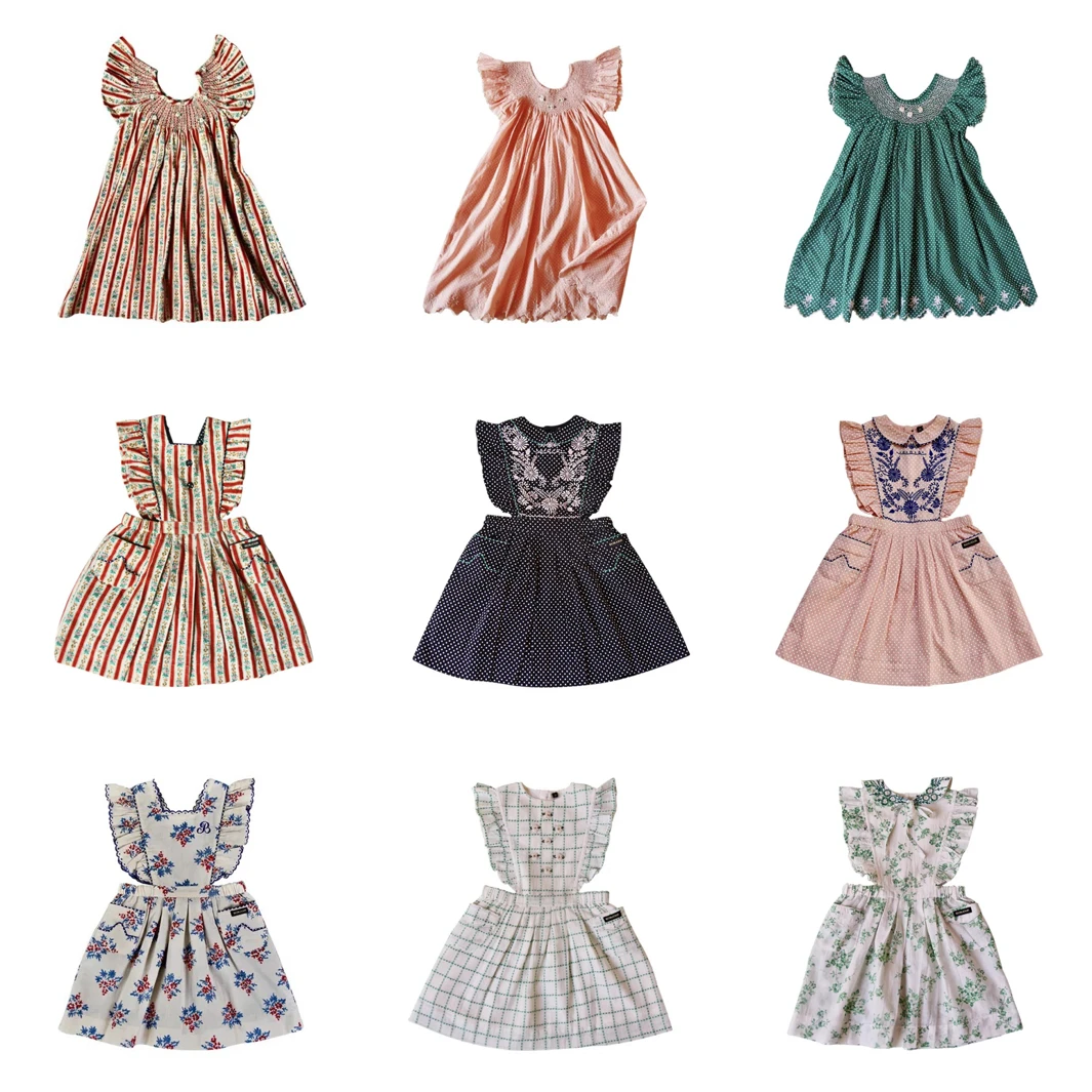 girls dress with flowers