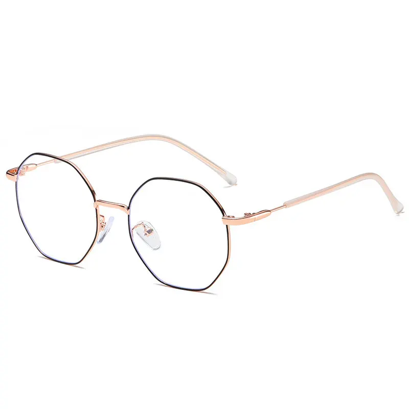 Круглые очки, оправа для женщин и мужчин, ретро очки для близорукости, оптические оправы, металлические прозрачные, le ns, черные, серебристые, Золотые очки Oculos CB8803