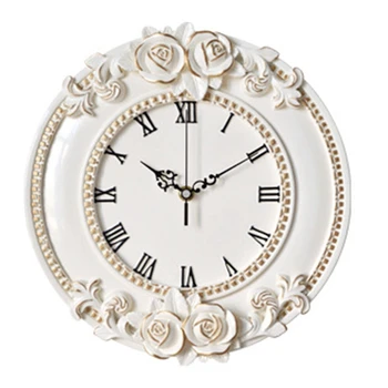 

A Creative European Decorative Wall Clock Quiet Room Hotel Restaurant Watch