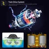 2.4GZH Remote Control Boat Dual Motors 10 KM/H 9 Inches Radio Control Boat Playing Time 20 Minutes 8+ Years Old Distance 50-80 m 3