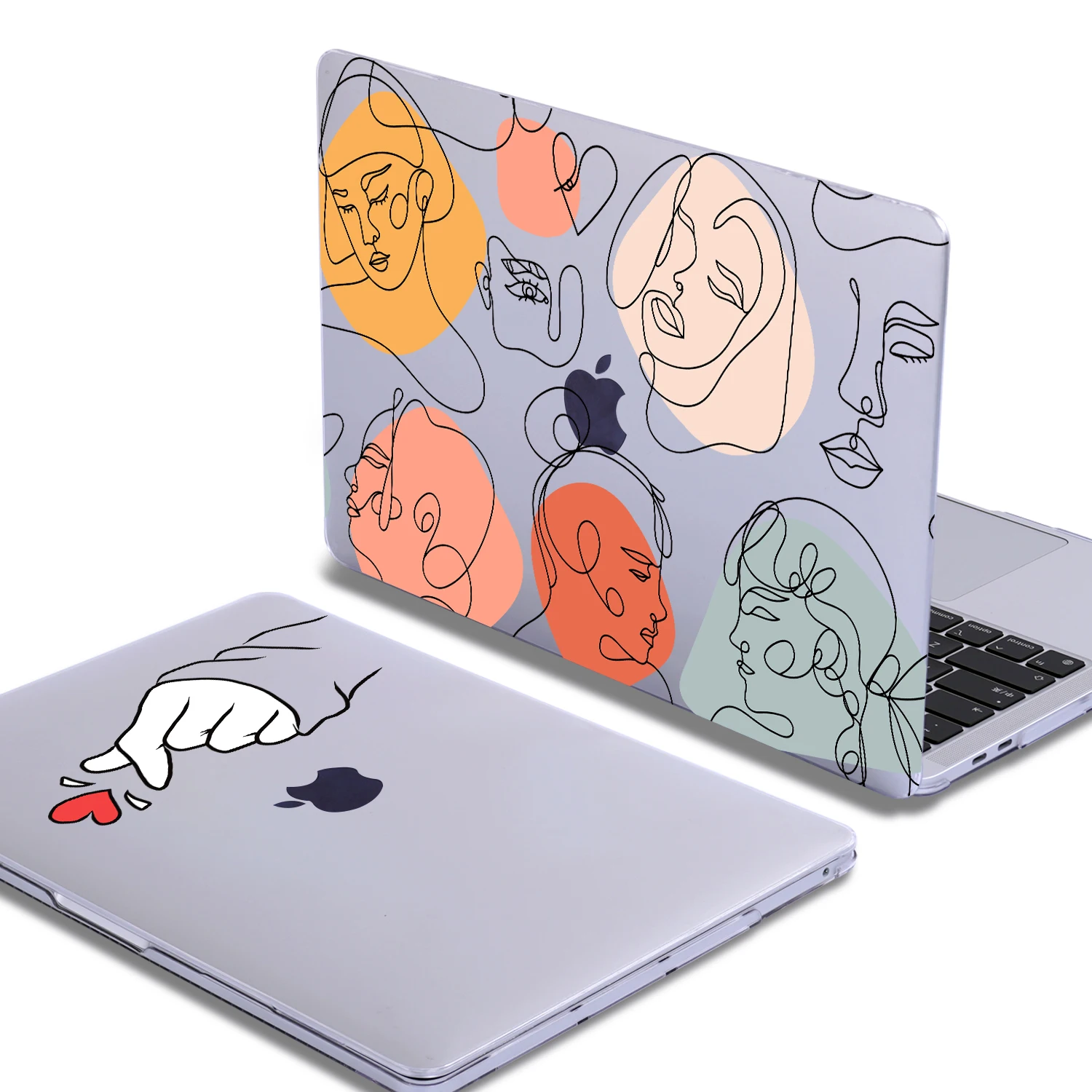 Чехол для ноутбука Apple Macbook Air 13 M1 2020 Touch Bar ID Pro Retina 15 16 11 12 дюймов 3 | Компьютеры и офис
