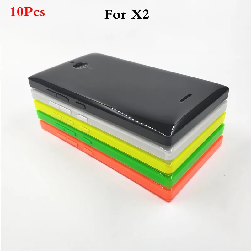Оригинальная задняя крышка аккумулятора 10 шт. для Nokia X2 две SIM-карты чехол X2DS с