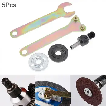 

5pcs 6mm Electric Drill Angle Grinder Connecting Rod for Cutting Disc Polishing Wheel Adapter