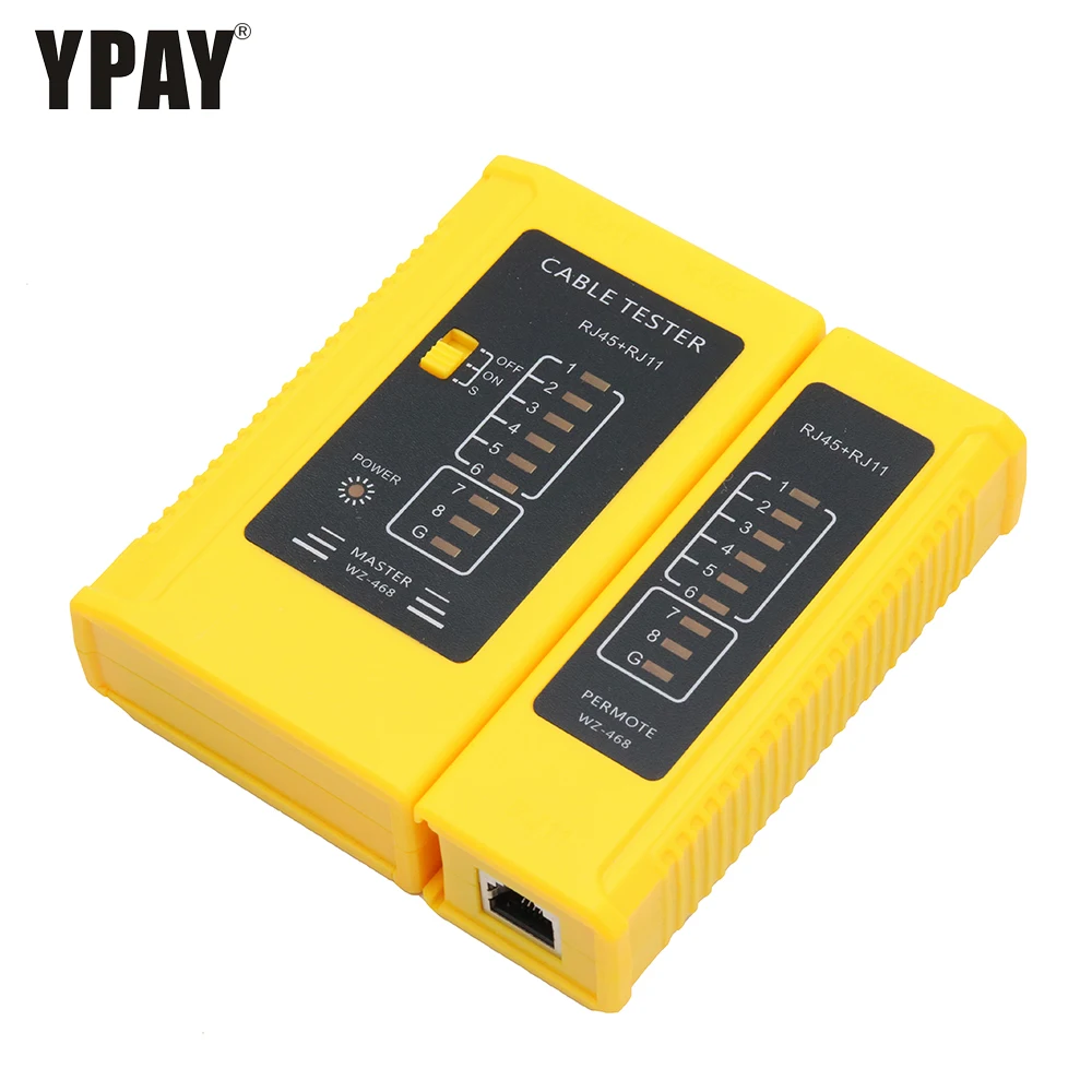 Кабельный тестер YPAY rj45 RJ11 rj12 8p 6p 8p8c 6p4c rg45|Сетевые инструменты| |