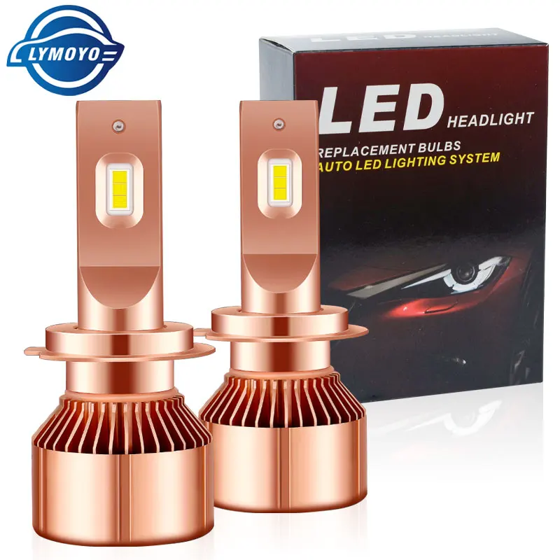 

2PCS Car LED Headlight H7 LED H4 Truck Headlight 100W 6500K 12V-24V H11 LED H4 H1 H8 9005 9006 Hb3 Hb4 9012 Headlights Lamp