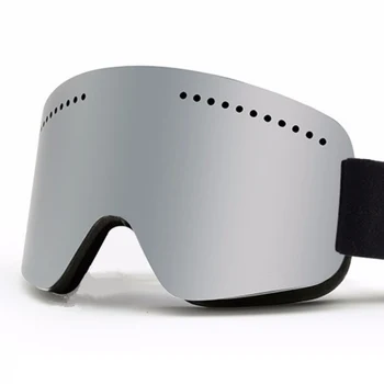 

Men Women Ski Goggles Snow Snowboard Motorcycle Goggle Over Glasses Anti-Fog Spherical Len Skiing Snowmobile Eyewear