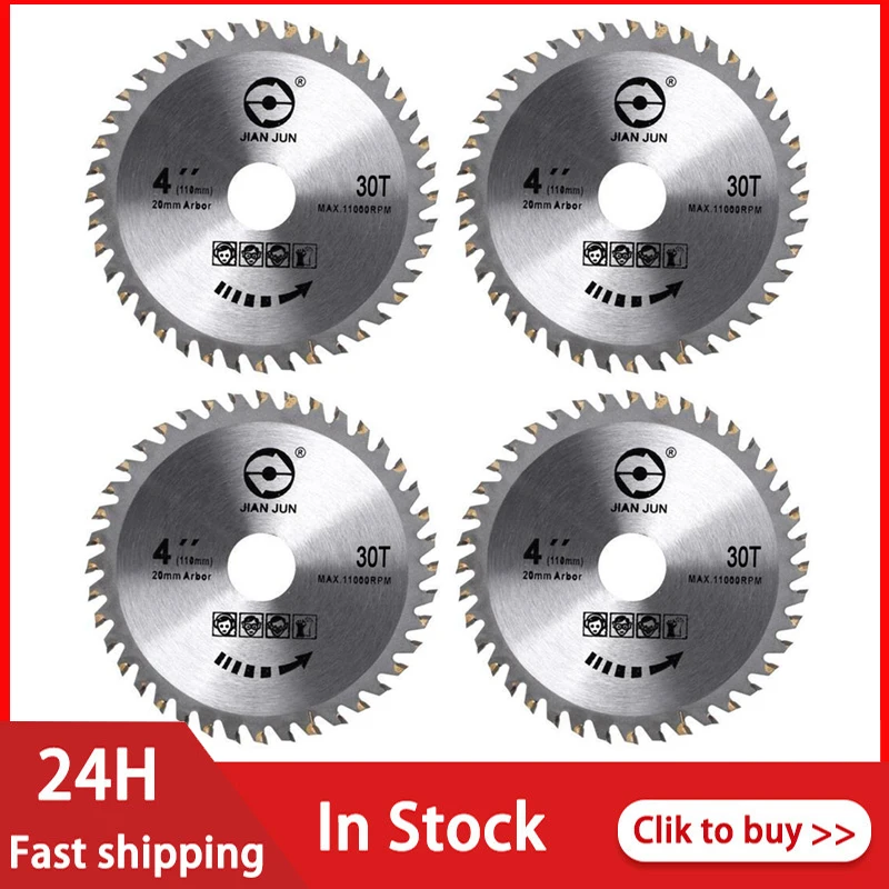 Saw Blade Disc Tools 30/40 Teeth Round Saw Blade For Angle Grinder TCT Wood Cutting Discs