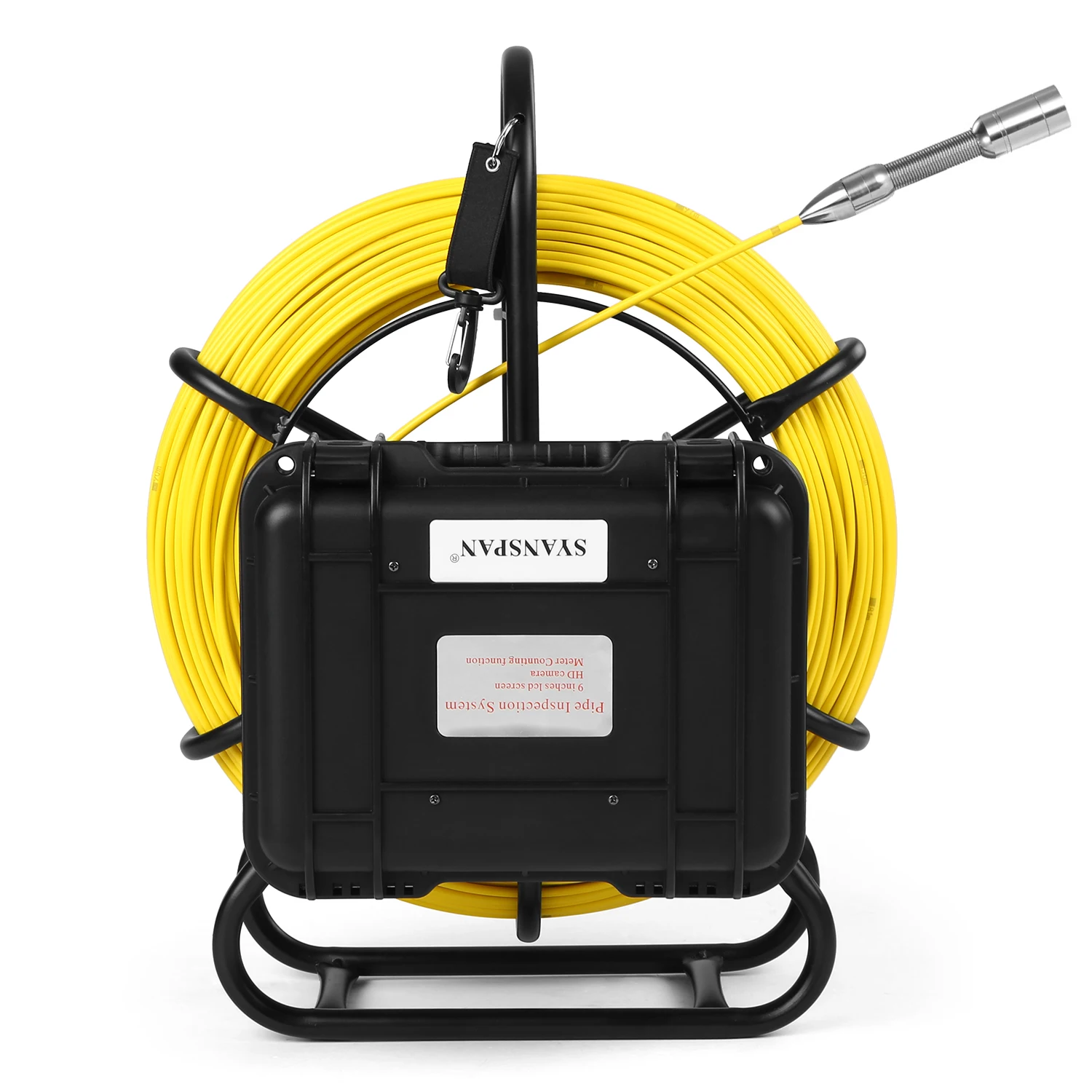 

Hot New 9 Inch 100M Pipe Inspection Camera Drain Sewer Pipeline Industrial Endoscope Snake Camera with Meter Marking underwater