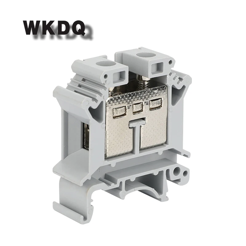 

10pcs UK-25 Equivalent to PHOENIX 800v 101A Universal Screw Connection Din Rail Terminal Block Connector UK25