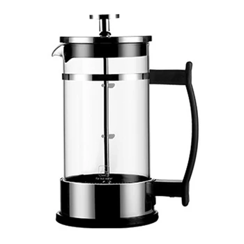 

Stainless Steel Glass Teapot French Coffee Tea Percolator Filter Press Plunger 350Ml Manual Coffee Espresso Maker Pot