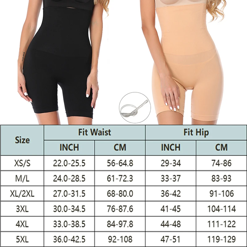 Women Tummy Control Panty High Waist Body Shaper Shorts