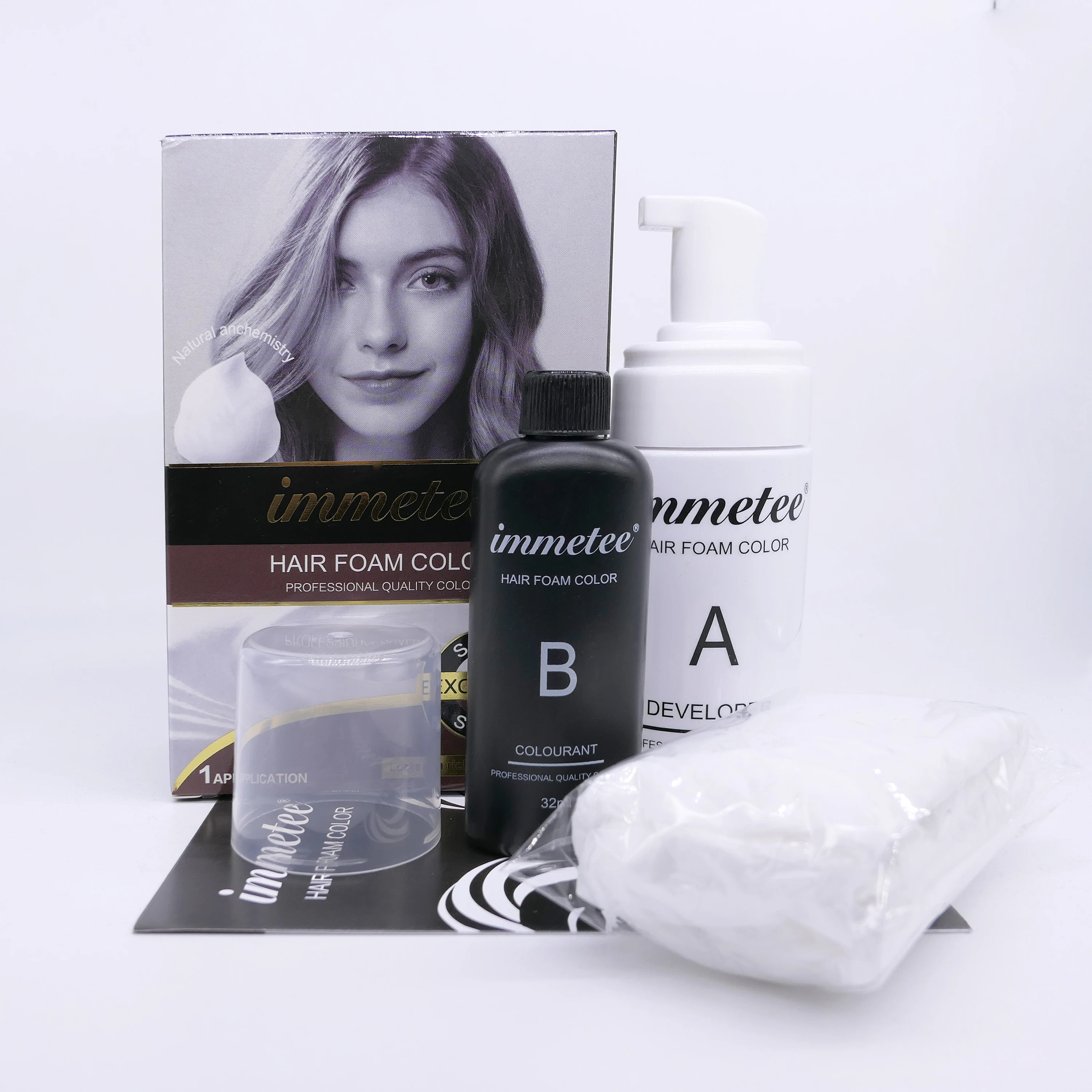 

IMMETEE New Product Hair Color Shampoo Hair Dye Shampoo 10 Colors Can Choose For Men and Women