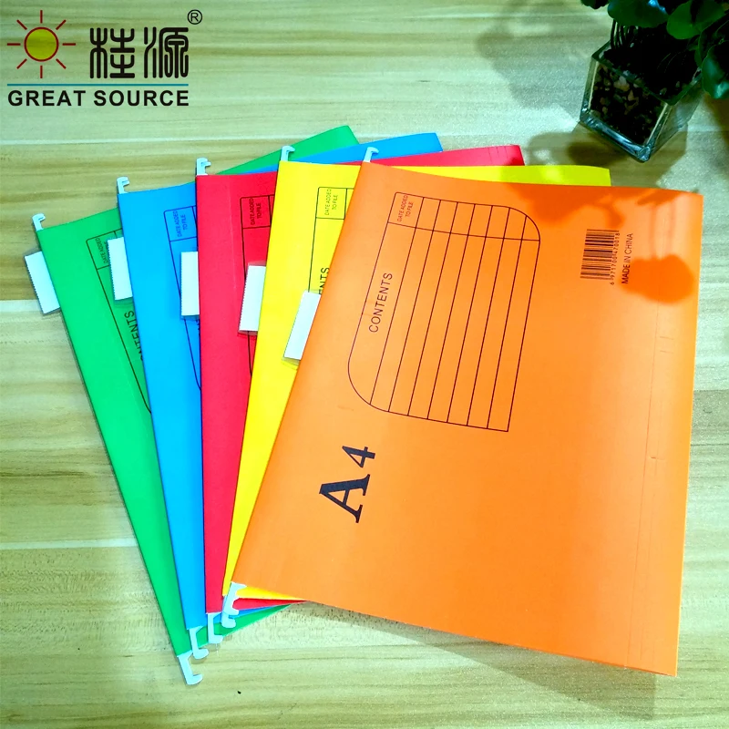 MQQ A4 Suspension Files Tabbed Foolscap Office Files 240X310mm (9.45"*12.21") (10PCS)