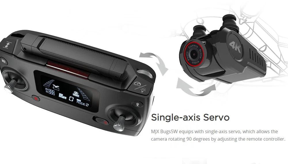 MJX B5W Дрон gps бесщеточный 5G RC Квадрокоптер Профессиональный 4K Wifi Дрон FPV камера HD Авто возврат 20 мин игрушечные дроны