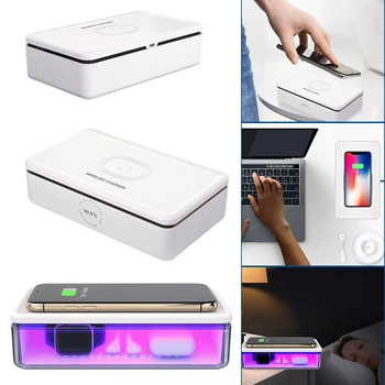 

2 In 1 Portable UV Sterilizer Box Sterilizer Lamp Personal Sanitizer Disinfection Case Phone Mask Cleaner Disinfection Cabinet