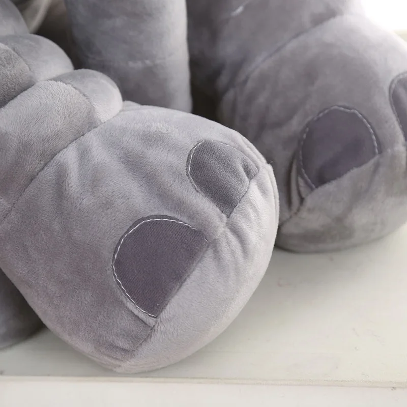 VLAMPO Infant Plush Elephant Doll Toy Kids Sleeping Back Cushion Cute Stuffed Elephant Baby s Playmate 1 VLAMPO Infant Plush Elephant Doll Toy Kids Sleeping Back Cushion Cute Stuffed Elephant Baby s Playmate 3