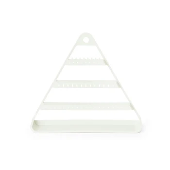 

Triangle Jewelry Storage Rack Wall Hanging Holder Earring Organizer Display ABS Triangle Jewelry Storage Racks