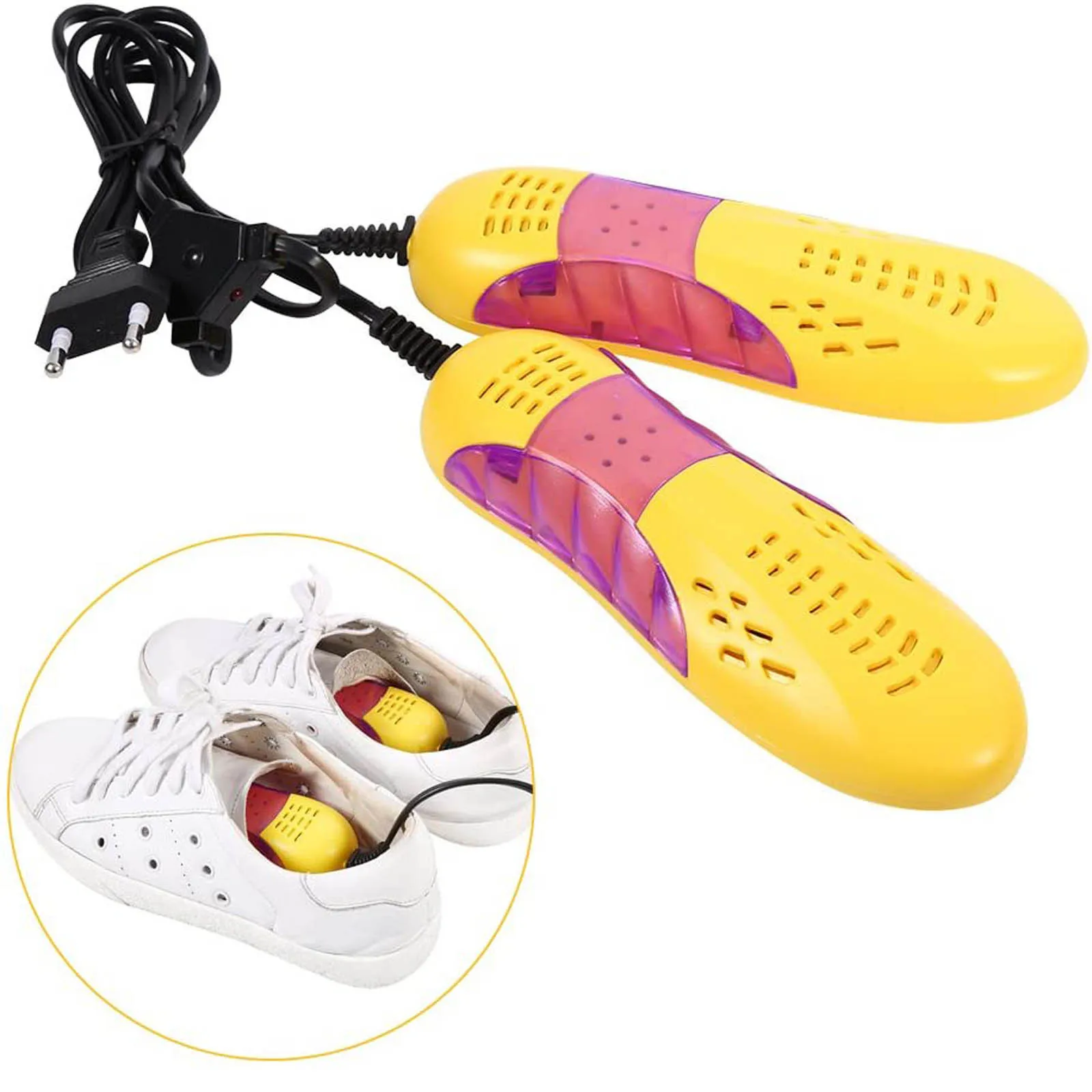 Shoe Dryer Fall Winter Race Car Shape Voilet Light Shoe Dryer Foot