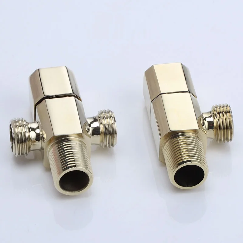 Cuello Divisorio De Dos Piezas Para Grifo – Acabado Cromo Rosa, Válvula De Orificio