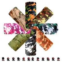 Открытый камуфляж защитный лицевой экран камуфляж велосипед Mtb велосипед шарф Велоспорт повязка на голову спортивная маска для лица Волшебный шарф