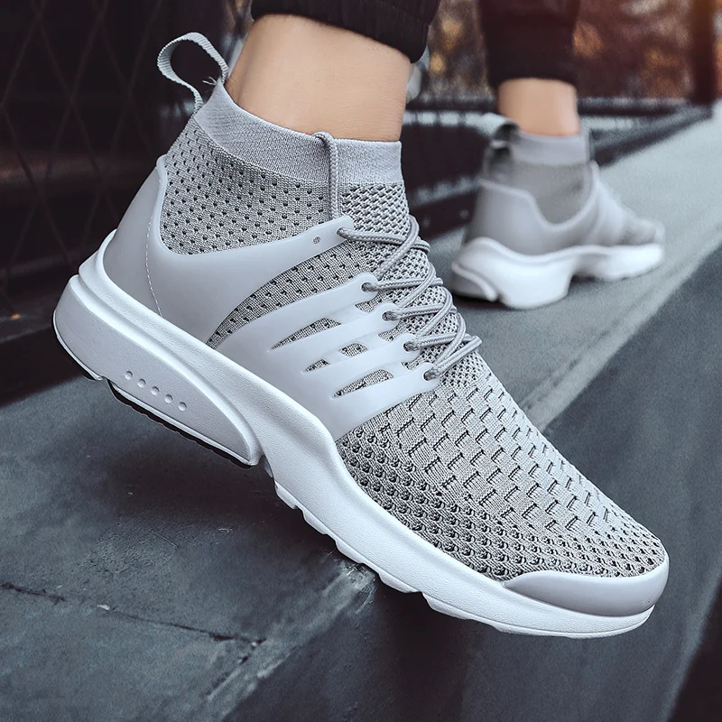 

Hot Sell Big Size 39-46 Spring Sports Running Shoes Breathable Trainer Shoes Fitness Jogging Trainers High Quality Man Sneakers