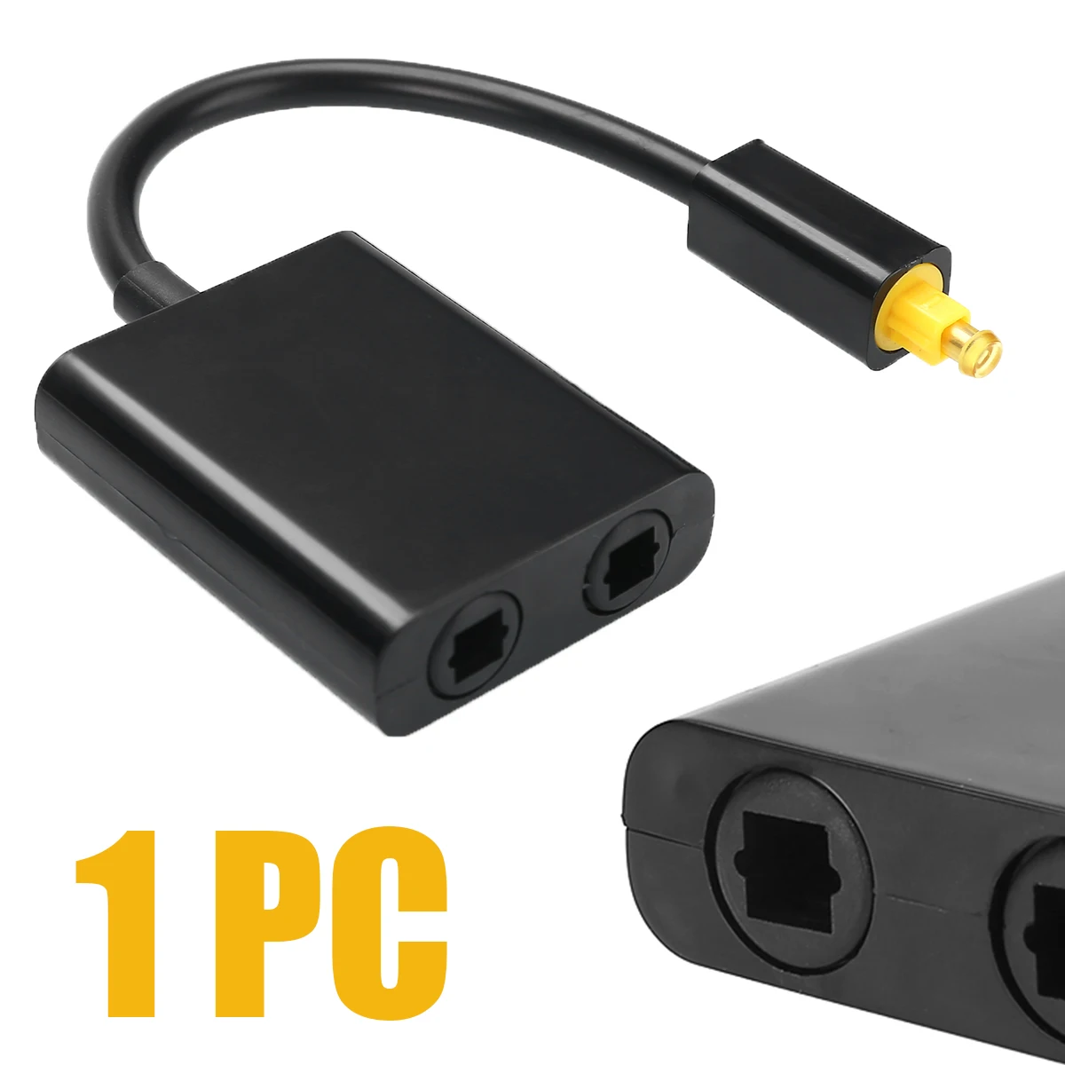 2018 высокое качество мини USB аудио кабель цифровой Toslink Оптическое волокно 1 до 2