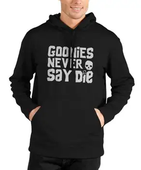 

FELPA UOMO CON FRASE FILM GOONIES LM100