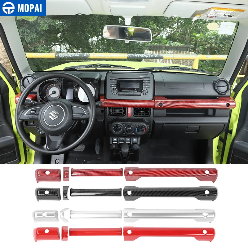 MOPAI автомобильные наклейки для Suzuki Jimny JB74 украшение ручки Центрального