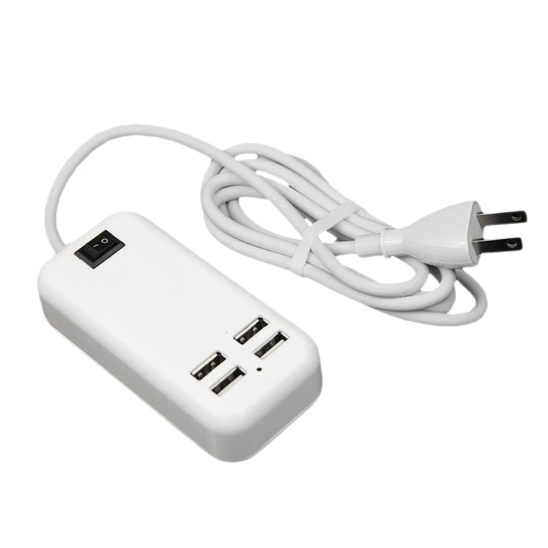 4USB UK Plug 4/6 портов несколько настенных USB зарядное устройство для путешествий планшет зарядка смарт-адаптер JHP-лучший - Цвет: 4USB UK Plug