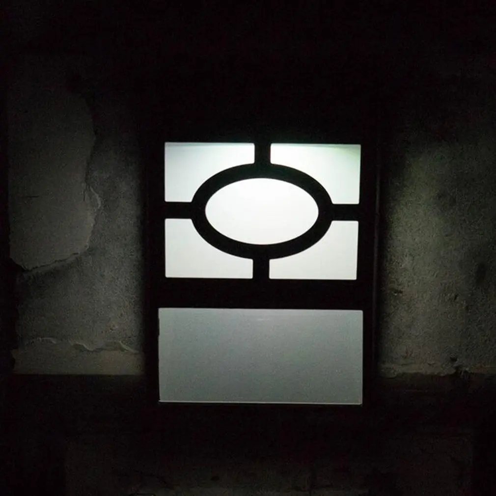 

LED Solar Fence Light 7 Color Changing Garden Pathway Wall Lamp Waterproof Landscape Lighting For Garden Decoration Sale